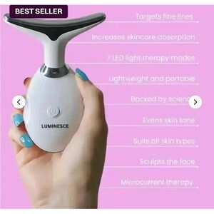 7-in-1 LED Facial Device - White